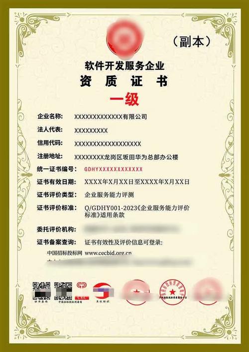 軟件開發服務企業資質證書 全國辦理詳解，一級服務能力等級如何獲取？